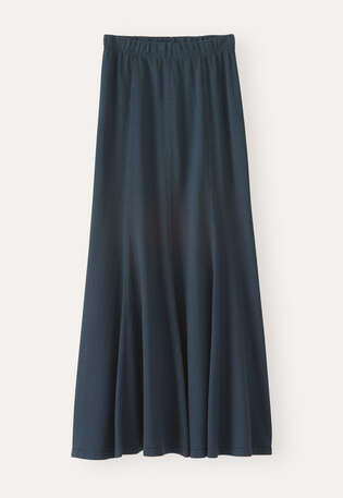 Jersey skirt, Dark teal, webstill