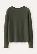 High-neck sweater, Dark pine, webstill