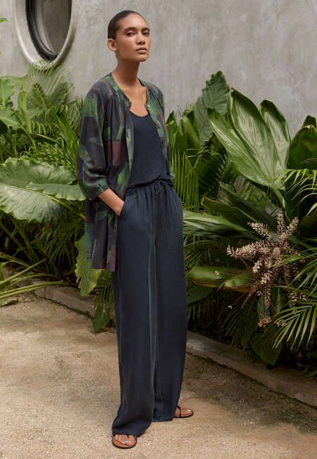 Printed tunic, Ink forest, completeTheLook