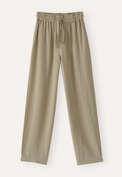 Elasticated trousers, Dried sage, webstill