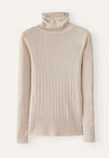 Ribbed sweater, Soft fawn, webstill