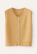 Sleeveless sweater, Soft pomelo, webstill