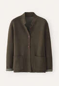 Double-knit jacket, Deep moss, webstill