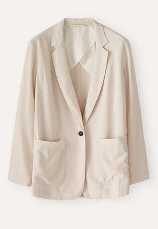 Patch-pocket blazer, Pale natural, webstill