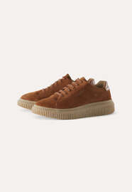 Chunky sole trainers, Dark tan, webstill