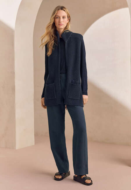 Straight-leg trousers, Midnight, completeTheLook