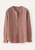 Gingham blouse, Maroon cherry, webstill