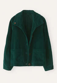 Cord jacket, Deep pine, webstill
