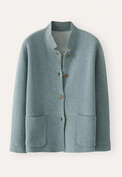 Double-knit jacket, Denim teal, webstill