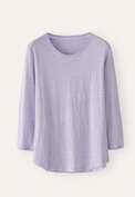 Round-neck top, Lavender, webstill