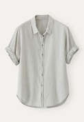 Short-sleeve shirt, Grey sage, webstill