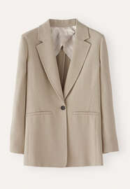 Tailored blazer, Pale natural, webstill
