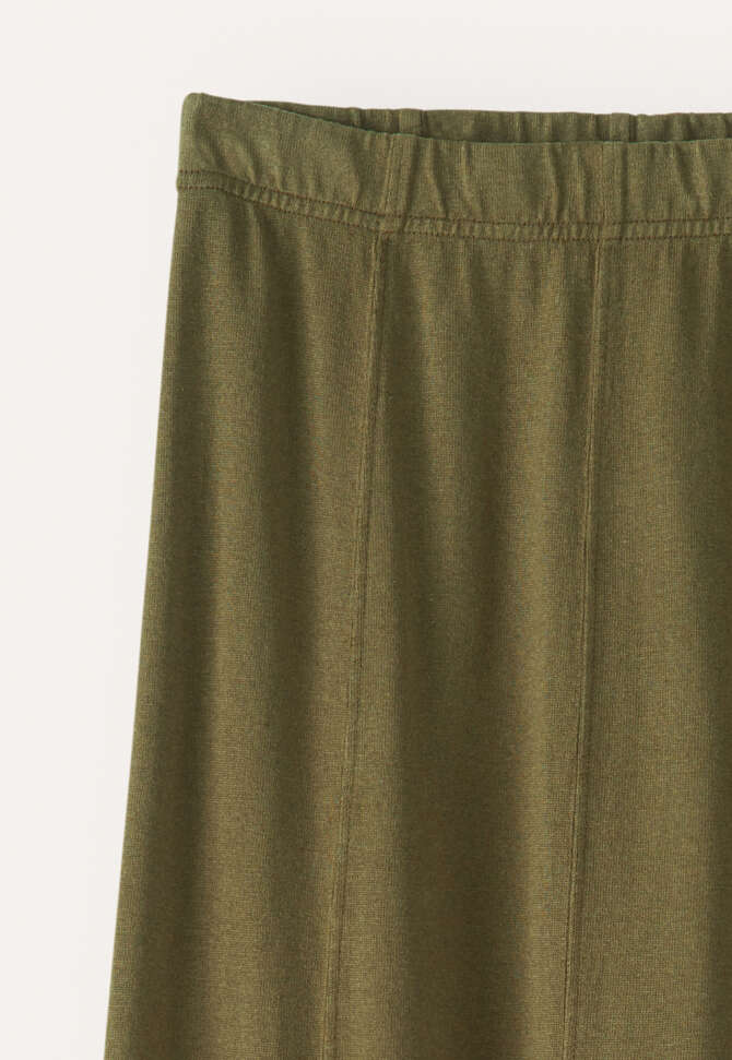 Jersey skirt, Dark khaki, completeTheLook