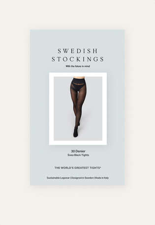 Semi-sheer tights, Black, webstill