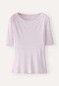 Ribbed jersey top, Orchid, webstill