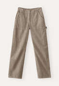 Carpenter trousers, Brown mink, webstill