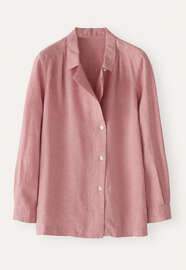 Collar and revere shirt, Pale coral, webstill