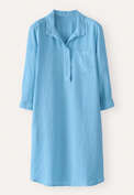 Placket-detail dress, Pale bluebell, webstill