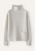 Dolman-sleeve sweater, Grey pearl, webstill