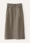 Seam-detail skirt, Khaki taupe, webstill