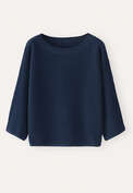 Boat-neck sweater, Midnight, webstill