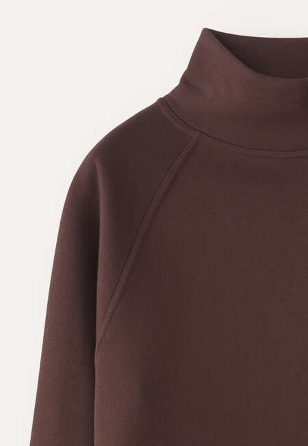 Funnel-neck sweatshirt, Port, completeTheLook