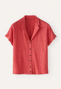 Jersey blouse, Coral pink, webstill