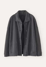 Jersey jacket, Charcoal, webstill