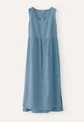Sleeveless double-layer dress, Marine, webstill