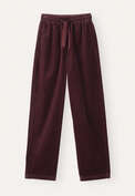 Elasticated trousers, Claret, webstill