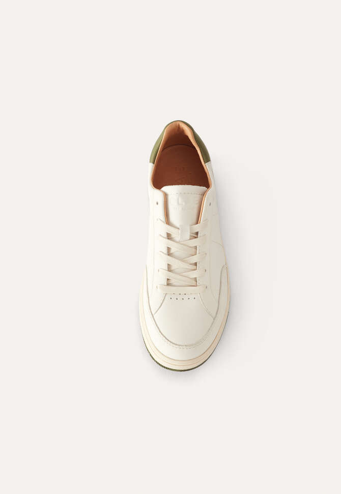 Lace-up trainers, White olive, completeTheLook