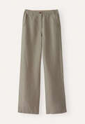 Straight-leg trousers, Taupe grey, webstill