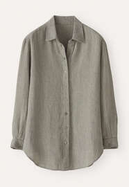 Textured weave overshirt, Dark bay, webstill