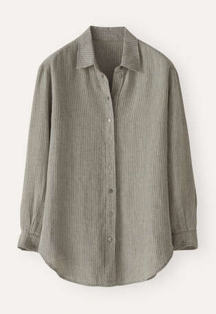 Textured weave overshirt, Dark bay, webstill