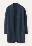 Coatigan, Petrol blue, webstill
