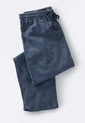 Cropped trousers, Teal blue, webstill
