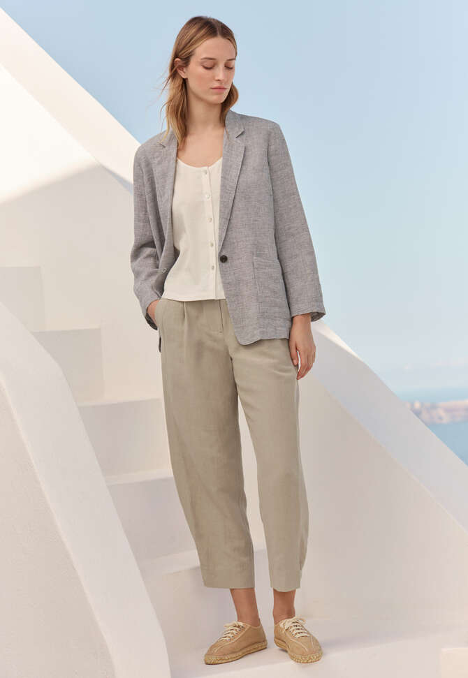 Long jacket, Mink brown, completeTheLook
