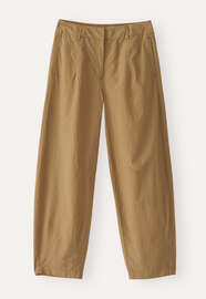 Darted-hem trousers, Olive tan, webstill