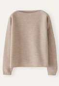 Boxy sweater, Fawn, webstill