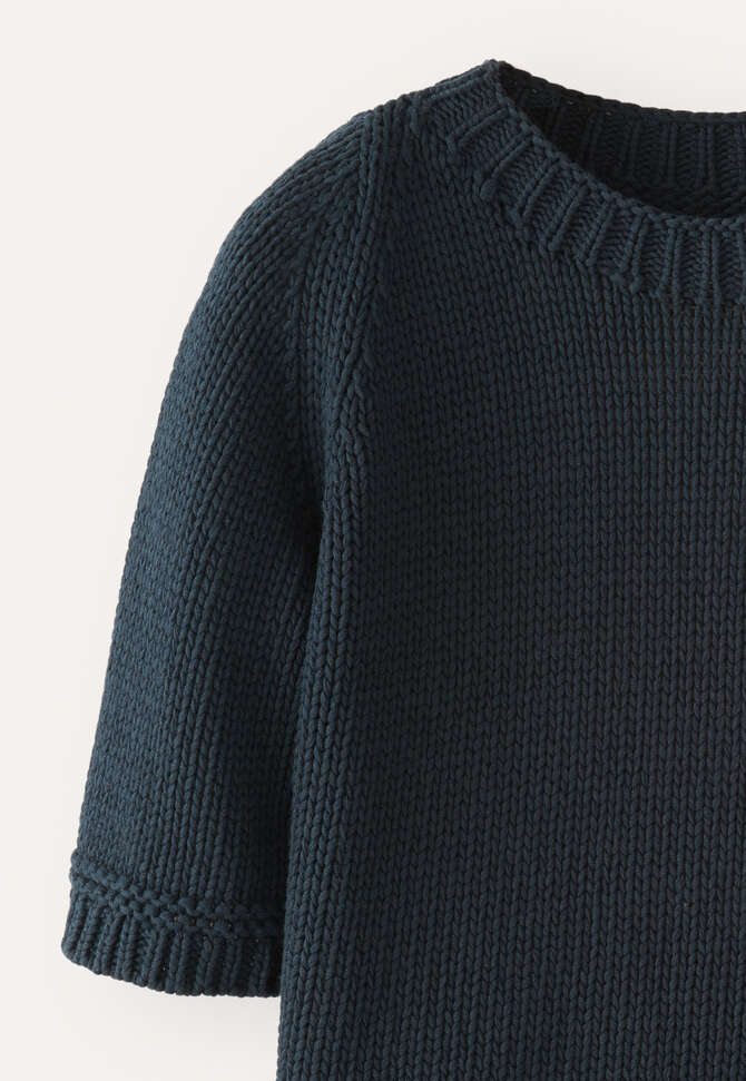 Short-sleeve sweater, Midnight, completeTheLook