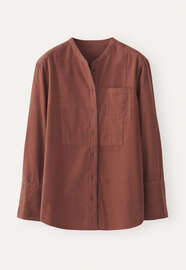 Fine-wale cord shirt, Dark blush, webstill