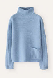 Dolman-sleeve sweater, Aqua sky, webstill