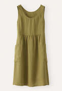 Sleeveless dress, Dark lime, webstill