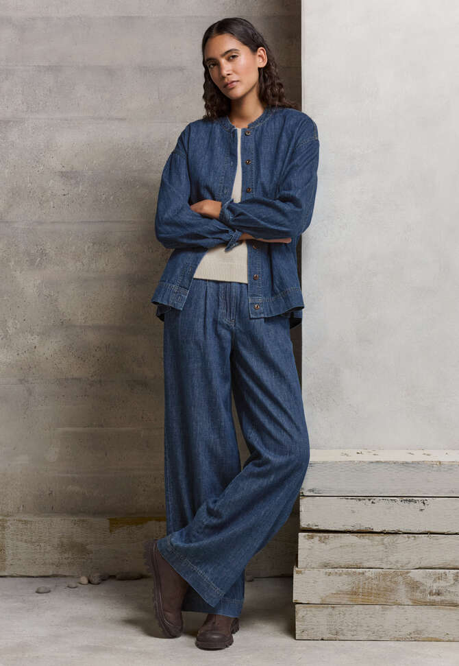 Indigo overshirt, Dark denim, completeTheLook