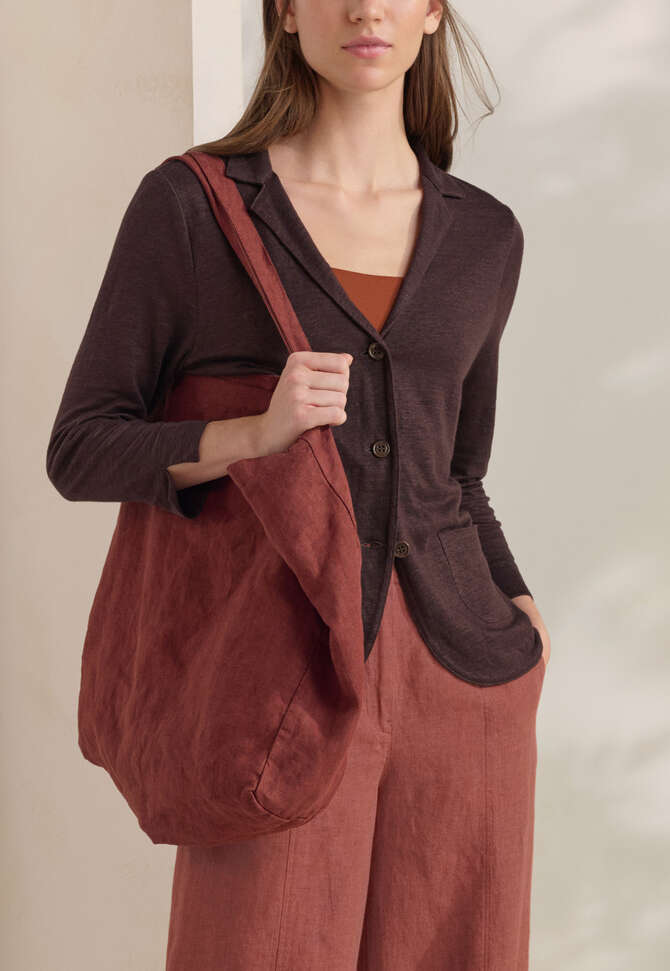 Tote bag, Dark red, completeTheLook