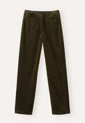 Straight-leg trousers, Dark khaki, webstill