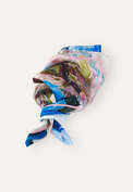 Square scarf, Ocean, webstill