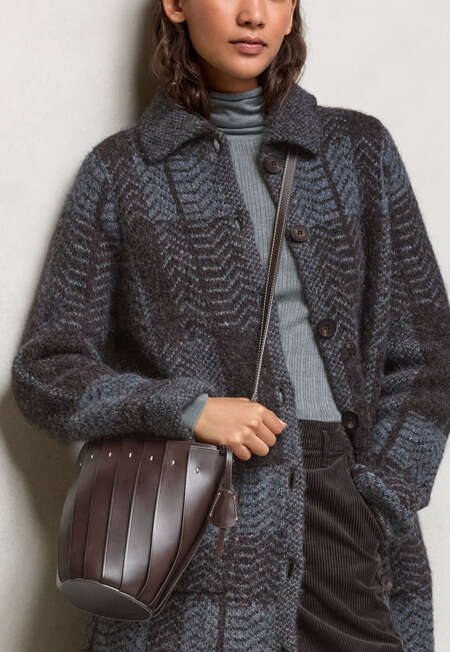 Shoulder bag, Dark brown, completeTheLook