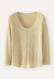 Scoop-neck sweater, Pistachio, webstill