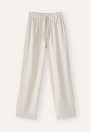 Elasticated trousers, Pearl, webstill